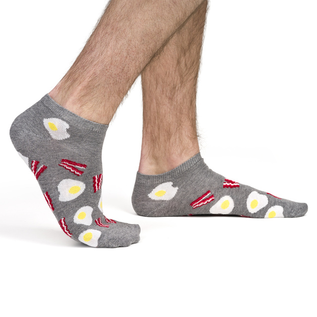 6 Paar von lustigen Socken mit Pizzamotiv einzigartiger Verpackung | Herrensocken | SOXO