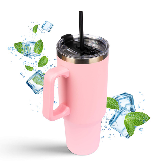 Thermobecher 1200 ml | pink | MOMOWAY