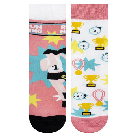 Set mit 2x Damensocken | Sportmotiv | SOXO