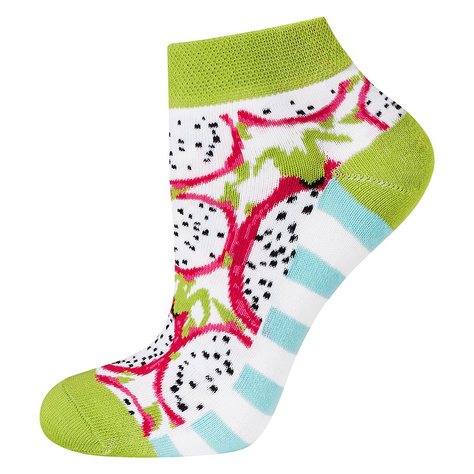 SOXO Set 6 Damen kurze Socken | bunte Muster